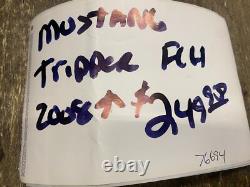 Mustang 76694 Wide Tripper 2008^ Harley Road King Street Glide FLH Bagger solo