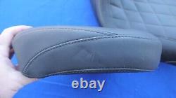 Mustang Wide Tripper Diamond Stitch Seat Harley Street Glide Road King 97-07