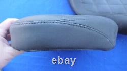 Mustang Wide Tripper Diamond Stitch Seat Harley Street Glide Road King 97-07