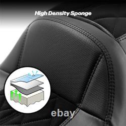 New 1-Piece Full Set Front Rear Seat For Harley Road King Street Glide 1997-2007