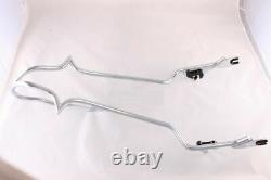 New Chrome Tall Sissy Bar Backrest 4 Harley Touring Road King Street Electra