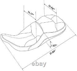 New Hammock Rider and Passenger Seat Fits Harley Touring Road King Street Glide