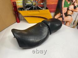 OEM Harley 97-07 Touring Street Road King Stitched Solo & Pillion Seat OEM