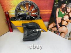 OEM Harley 97-07 Touring Street Road King Stitched Solo & Pillion Seat OEM
