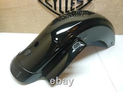 Oem Harley'09-21 Touring Rear Fender Street Road Glide King Fascia VIVID Black