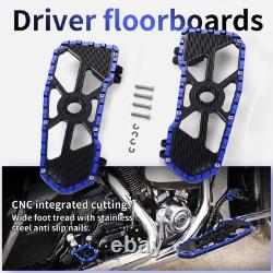 PB Racing Floorboards For Harley Touring Road King Street glide CVO 2014-2025