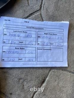 PURE FORGE 11.8 Full Brake Rotors & Pads Electra Glide Road King Street Glide