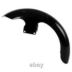 Painted Black 21 Wheel Front Fender Fit For Harley Road King Street Glide FLHX