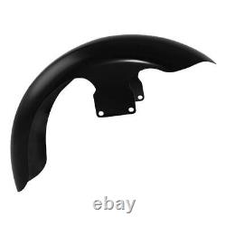 Painted Black 21 Wheel Front Fender Fit For Harley Road King Street Glide FLHX