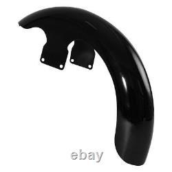 Painted Black 21 Wheel Front Fender Fit For Harley Road King Street Glide FLHX