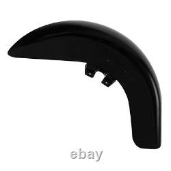 Painted Black Front Fender Fit For Harley Touring Road King Street Glide 1989-13