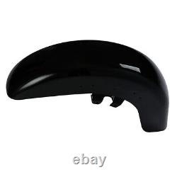 Painted Black Front Fender Fit For Harley Touring Road King Street Glide 1989-13