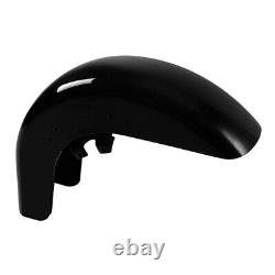 Painted Black Front Fender Fit For Harley Touring Road King Street Glide 1989-13