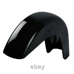 Painted Front Fender Fit For Harley Touring Electra Road Glide King FLHX 89-2013