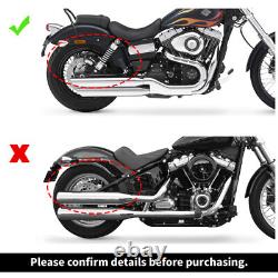 Painted Red Hard Saddle Bags Fit For Harley Touring Road King Street Glide 94-13