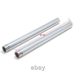 Pair 49mm Fork Tubes 45500113 for Harley Touring Street Glide Road King 14-20