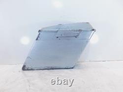 Pair Harley Davidson Road King Street & Electra Glide Silver Side Saddlebags