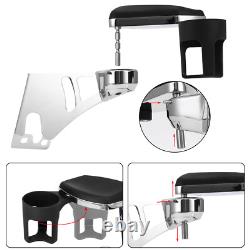 Pair Rear Passenger Armrest For 97-13 Harley Road King Street Glide Road Glide