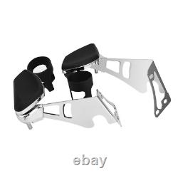 Pair Rear Passenger Armrest For 97-13 Harley Road King Street Glide Road Glide