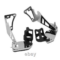 Pair Rear Passenger Armrest For 97-13 Harley Road King Street Glide Road Glide
