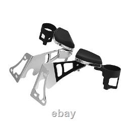 Pair Rear Passenger Armrest For 97-13 Harley Road King Street Glide Road Glide