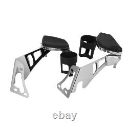 Pair Rear Passenger Armrest For 97-13 Harley Road King Street Glide Road Glide