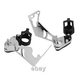 Pair Rear Passenger Armrest For 97-13 Harley Road King Street Glide Road Glide