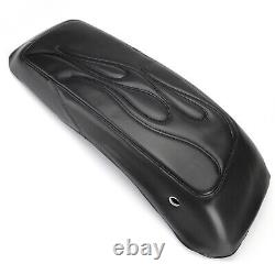 Pair Saddlebag Lid Bra Covers For Harley Touring Road King Street Glide 2014-up