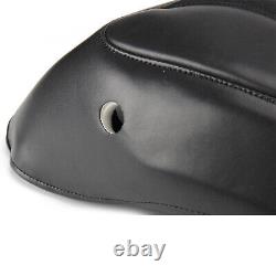 Pair Saddlebag Lid Bra Covers For Harley Touring Road King Street Glide 2014-up