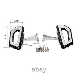 Passenger Floorboard Bracket Kit Fit For Harley Road King Street Glide 1993-2023