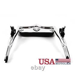 Passenger Sissy Bar Backrest For Harley Street Glide Road Glide Road King 09-22