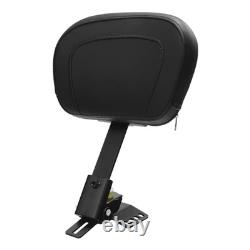 Plug-In Driver Backrest Rider Sissy Bar Fit for Harley Touring Road King Street
