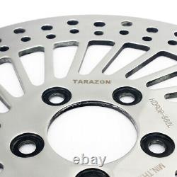 Polish 11.8 Front Rear Brake Rotors For Harley FLHX Street Glide FLHR Road King