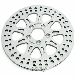 Polish Front Rear Brake Rotors For Harley Touring 2014-23 Street Glide Road King