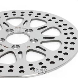 Polish Front Rear Brake Rotors For Harley Touring 2014-23 Street Glide Road King