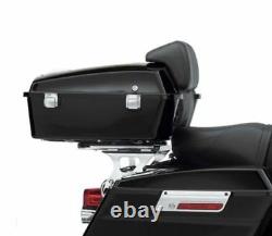 Razor Pack Trunk Backrest Rack For Harley Tour Pak Road King Street Glide 97-08