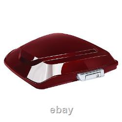 Razor Pack Trunk Luggage Fit For Harley Tour Pak Road King Street Glide 2014-24