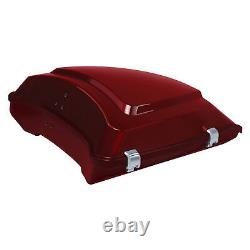 Razor Pack Trunk Luggage Fit For Harley Tour Pak Road King Street Glide 2014-24