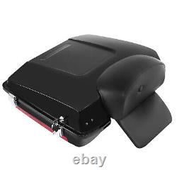 Razor Pack Trunk Pad Mount Rack For Harley Street Road Glide King 97-08 Tour Pak