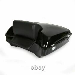 Razor Tour Pak Pack Case Trunk w Backrest For Harley Road Street Glide 2014-2021