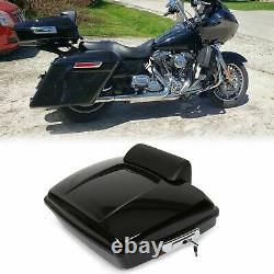 Razor Tour Pak Pack Case Trunk w Backrest For Harley Road Street Glide 2014-2021