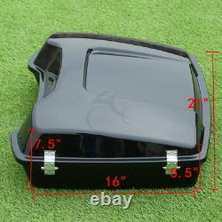 Razor Trunk + Pad Fit For Harley Road King Street Glide 1997-2013