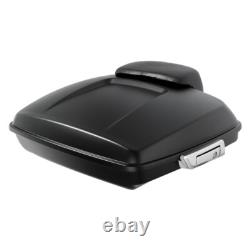 Razor Trunk + Pad Solo Mount Rack Fit For Harley Road King Street Glide 14-25