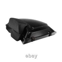 Razor Trunk Pad with 2 Up Rack Fit For Harley Touring Road King Street Glide 14-25