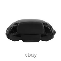 Razor Trunk Pad with 2 Up Rack Fit For Harley Touring Road King Street Glide 14-25