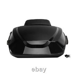 Razor Trunk Pad with 2 Up Rack Fit For Harley Touring Road King Street Glide 14-25