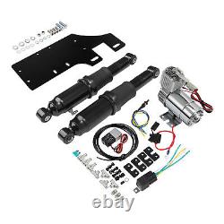 Rear Air Ride Suspension Kit For Harley Touring Road King Street Glide 94-24 23