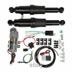 Rear Air Ride Suspension Set Fit For Harley Touring Street Glide Road King 94-20