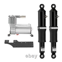 Rear Air Ride Suspension Set Fit Harley Touring Road King Street Glide 1994-2023