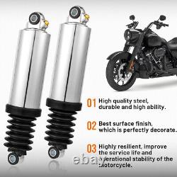 Rear Air Suspension Shocks Pair For Harley Road King Street Electra Glide CVO